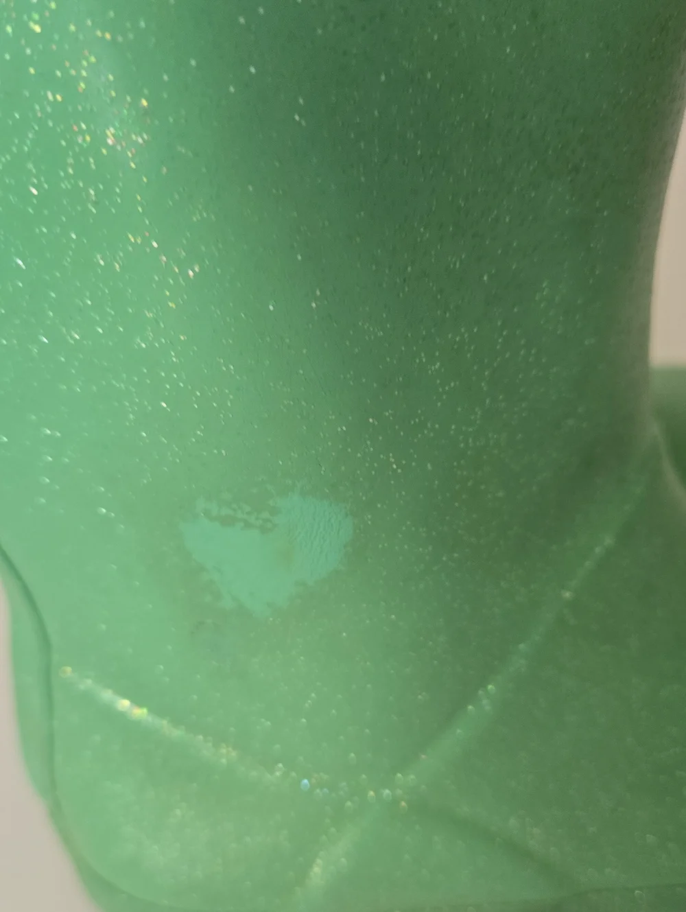 Hunter Kids Green Glitter Rain Boots Sparkle EU28 US 10 Toddler